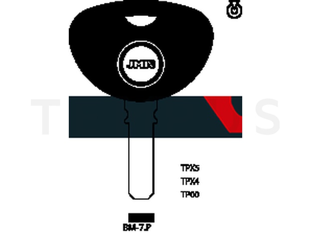 TP00BM-7.P (Silca BM9U / Errebi T00HF71P) 13818