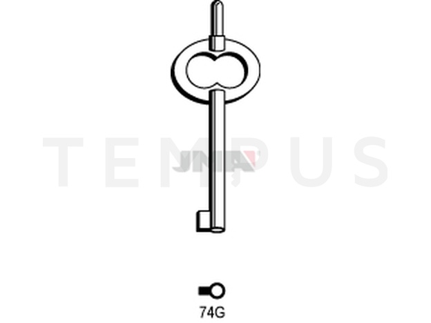 74G Kasa ključ (Silca 6750 / Errebi 17M) 12441