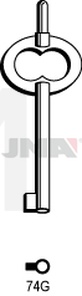 JMA 74G Kasa ključ (Silca 6750 / Errebi 17M)