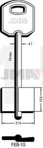 JMA FEB-1G Kasa ključ (Silca 5FEB1 / Errebi 2FEB1)