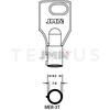 Jma MER-3T Cilindričan ključ (Silca MER26T / Errebi MR26T) 14904